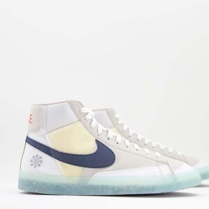NIKE Blazer Mid 77 "Move to Zero Glacier Ice" Sneakers Size 7Y/W8.5